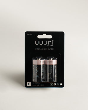 2-pack - C Battery 1.5V