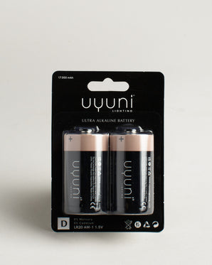 2-pack - D Battery, 1.5V