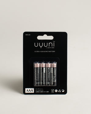 4-pack - AAA Battery, 1.5V