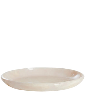 Belawan Dish, White - 44cm