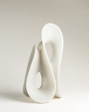 Sculpture – Zazina, cream, 39 cm