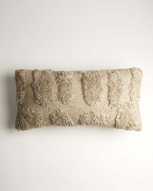 Cushion Brown wool-plaid