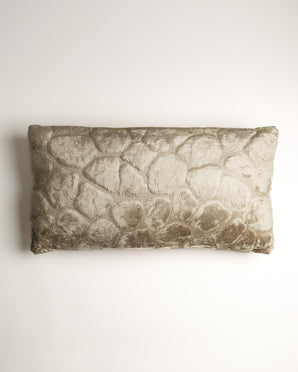 Cushion Beige Giraffe Pattern