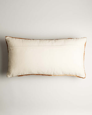 Cushion Brown/terracotta spots