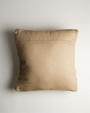 Cushion Brown wool-plaid