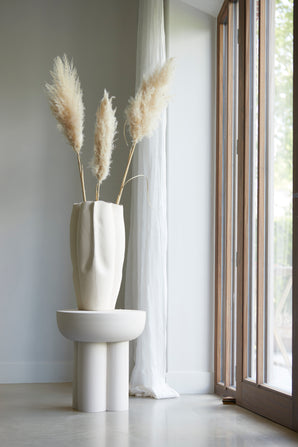 Side table Mikola matt cream