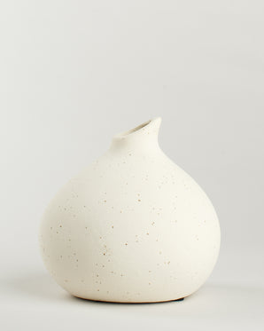 Vas Assago - keramik, creme, medium